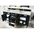 thumbnail image 3 of James Martin Vanities Brittany 72" Black Onyx Double Vanity w/ 3 CM Eternal Jasmine Pearl Quartz Top, 3 of 5