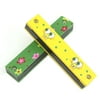 THZY Wooden Painted Harmonica Children Kids Musical Instrument Educational Music Toy