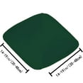thumbnail image 2 of Bxaolu Seat Covers for Dining Room Chair Set of 2, Stretch Fit Removable Washable Anti-dust Desk Chair Seat Cushion Protectors - Green, 2 of 8