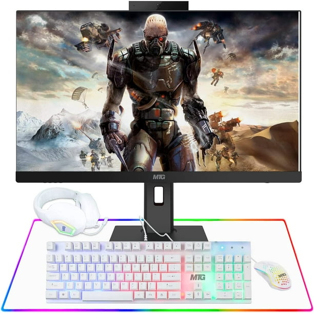 Gaming All in One PC 24 Inch FHD Touchscreen, MTG Yama, Intel Core i5