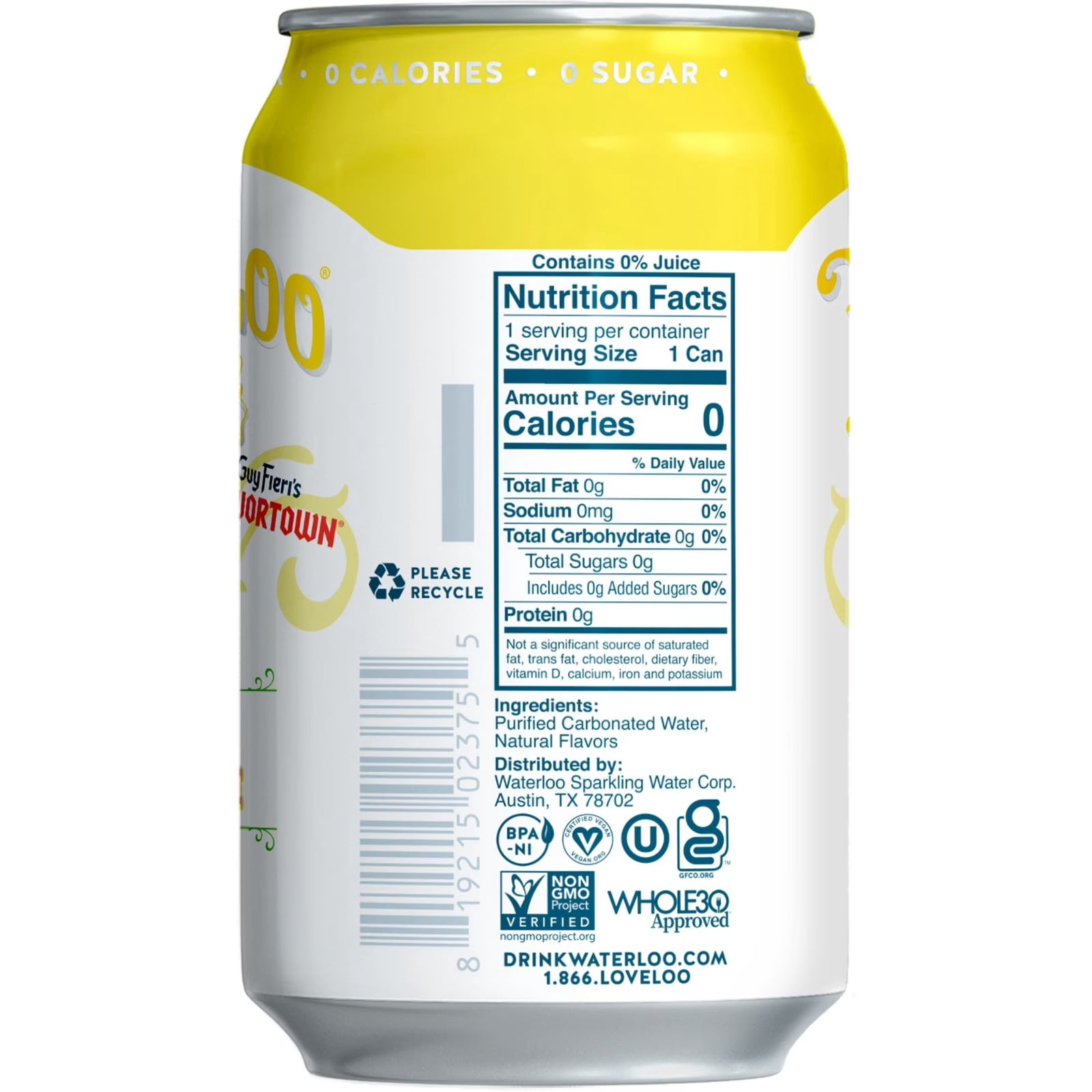 Waterloo Sparkling Water Variety Pack, 12 fl. oz. Cans, 24 Pack