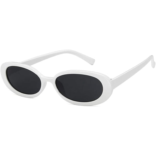 Mini Vintage Retro Extra Estrecho Oval Redondo Flaco Ojo de gato Gafas de sol Clout Goggles Ormromra WMZL-935-25