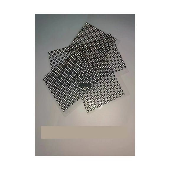 6mm Positioning Targets With Black Contour For 3D Scaner,3d Scanning Markers/Dots/Stickers,Reference Point Markers/Reflection Markers/ For 3D Scaning And Optical Tracking ,Multi-brand Compatibility