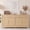 Natural-4 Doors, variant on Poshby 55" Fluted Credenzas Sideboard Buffet Cabinet with 3 drawers, 4 Doors for Kitchen, Living Room, Walnut