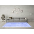 thumbnail image 3 of Ahgly Company Indoor Square Abstract Blue Contemporary Area Rugs, 8' Square, 3 of 4