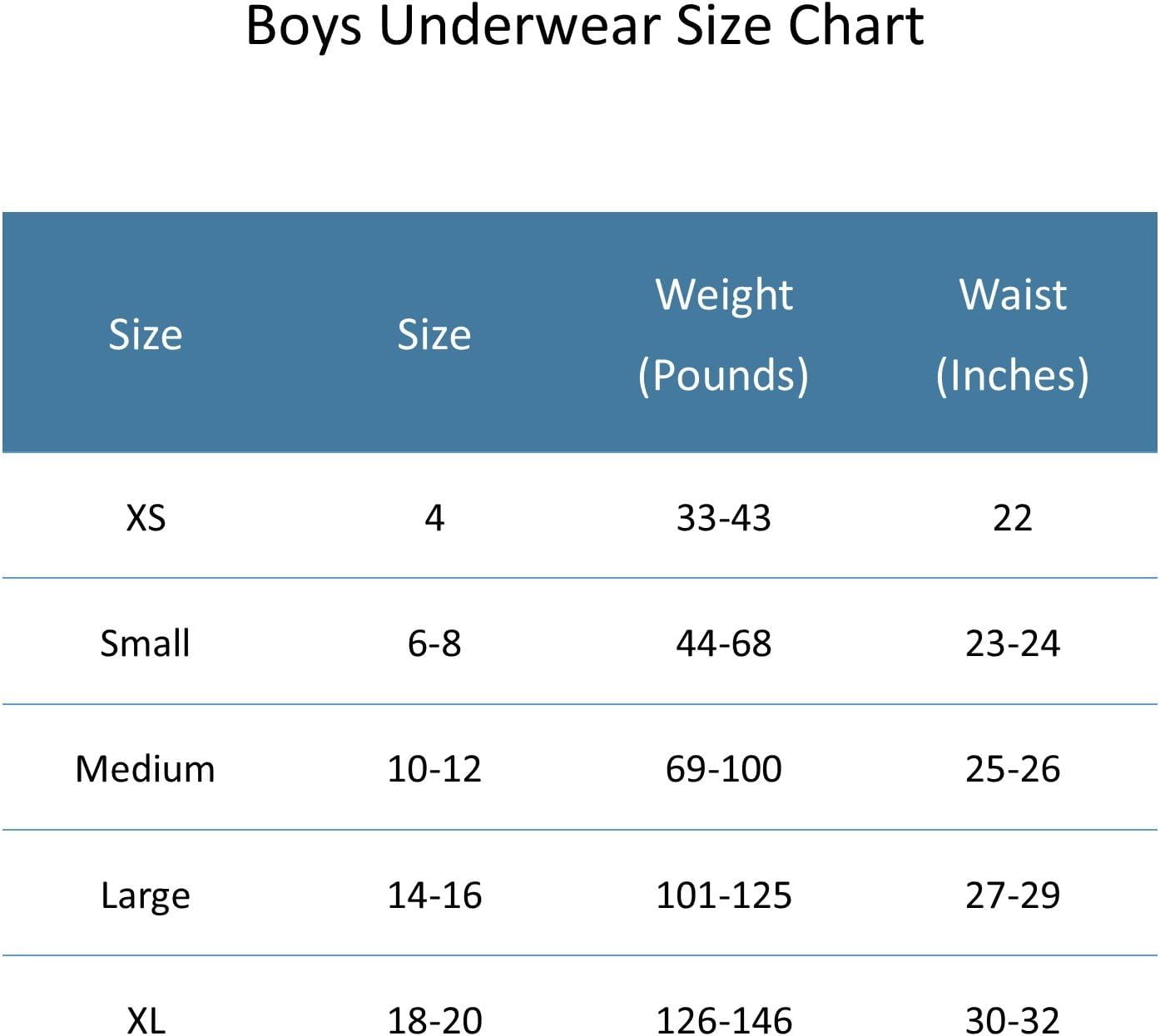 Hanes Boys Underwear, 5 Pack Woven Boxers, Sizes S-XL 