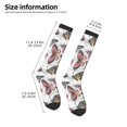 thumbnail image 5 of Balery Vintage Butterflies Fun Novelty Socks Men'S Women'S Crew Socks Funny Crazy Novelty Socks Quirky And Cool Socks, 5 of 9