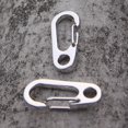 thumbnail image 3 of 20 piezas aleación mosquetón campamento Snap Clip gancho llavero senderismo escalada, 3 of 3