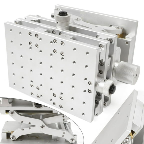 Miumaeov 3 Axis XYZ 3D Aluminum Alloy Work Table Working Platform For Laser Marking Engraving Machine