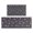 Pioneer Flower Floral, variant on Pioneer Flower Floral Print Pattern Kitchen Rugs Sets Of 2,Anti Fatigue Kitchen Mat Rugs Non Slip Washable,Decorative Kitchen Floor Mats for Kitchen,Sink,Laundry,17"x30" 17"x47"