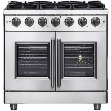 Forno FFSGS643936 5.36 Cu. Ft. Stainless Steel Freestanding Gas Range