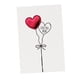 thumbnail image 4 of Tarjeta día de la madre, tarjeta de cumpleaños para mamá de hija, tarjeta de firma plegable para celebración de fiestas navideñas, niño y niña globo, 4 of 9