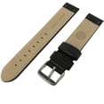 thumbnail image 2 of 20mm Watch Band Black Carbon Fiber Orange Stitching Water Resistant  Fits Seiko Orange Monster, 2 of 3