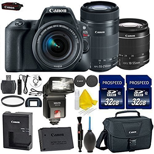 Canon EOS Rebel SL2 DSLR Camera with Canon EF-S 18-55mm f/4-5.6 IS STM