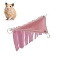 thumbnail image 4 of Hamster Hideout, Lace Multifunction Soft Fine Crafts Hamster Tent  For  For Guinea Pig For Bunny Pink, 4 of 8