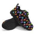 thumbnail image 2 of CHAQLIN Rainbow Paw Shoes for Boys Lace up Mesh Knitted Sneakers Kids Anti Slip School Casual Walking Sports Shoes Lightweight Hiking Athletic Sneakers Size 13, 2 of 7