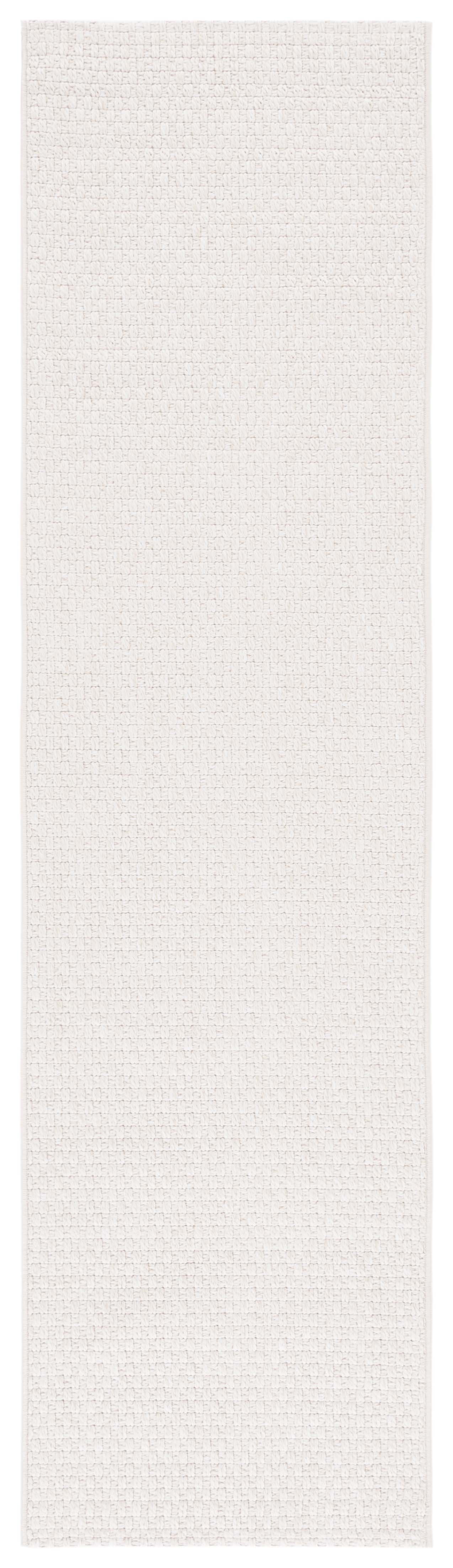 Safavieh Sisal All-Weather Delroy Solid Indoor/Outdoor Runner Rug, Ivory, 2'2" x 9'