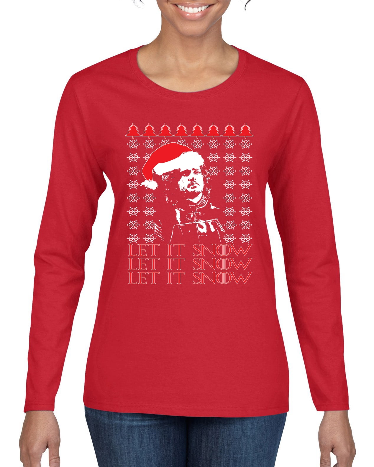 jon snow ugly christmas sweater
