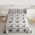 thumbnail image 2 of Castle Fairy Highland Cattle Queen Comforter Set,Western Animal Bedding Comforter Set, 2 of 8