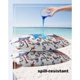 thumbnail image 4 of Outdoor Pillow Covers Throws 4th of July USA Flag Star on White,Waterproof Pillow Cases Pack of 2 Red Stripe Love Hearts,Durable Cushion Cover Pillowcase for Patio Balcony Couch Garden, 4 of 7