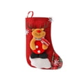 thumbnail image 1 of Wosthever Calcetín de Navidad Atmósferas colgantes Vacaciones Navidad Chimenea Bolsa de regalo Adorno al aire libre Decoración de fondo Type7 NO7, 1 of 6