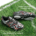 thumbnail image 4 of Dream Pairs Boys Girls Lace Up Cleats Turf Indoor Soccer Shoes for Little Big Kid, 4 of 6