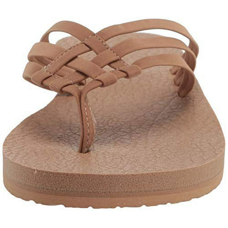 Sanuk Women's Yoga Sandy Sandal, Tobacco Brown, 6 M US - Walmart.com
