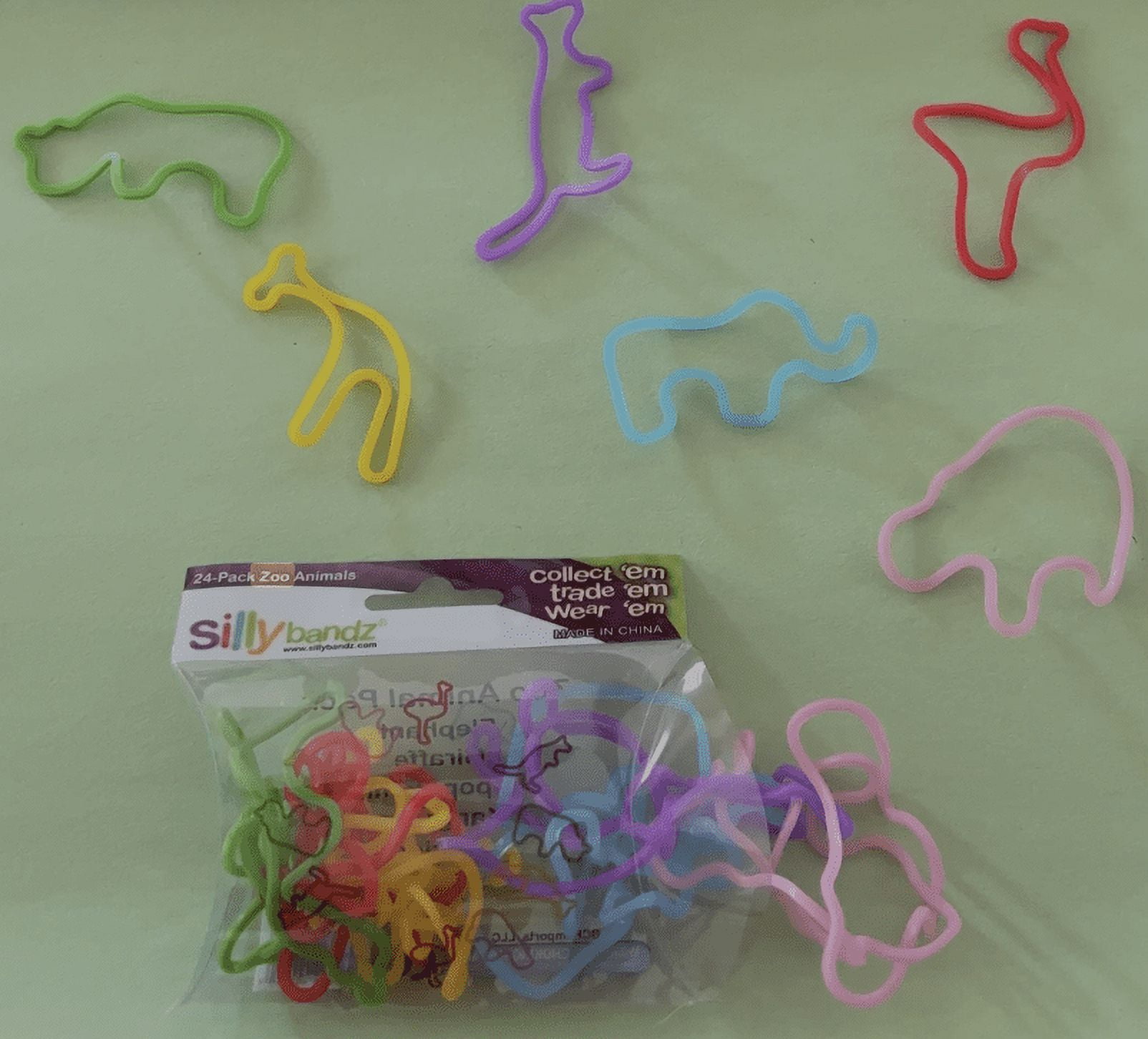 Silly Bandz Dinosaurs - 24 Pack
