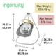 thumbnail image 2 of Ingenuity SimpleComfort Columpio relajante compacto, barra de juguetes giratoria, asiento giratorio, 6 velocidades, para edades de 0 a 9 meses, hasta 20 libras - Parker, 2 of 5