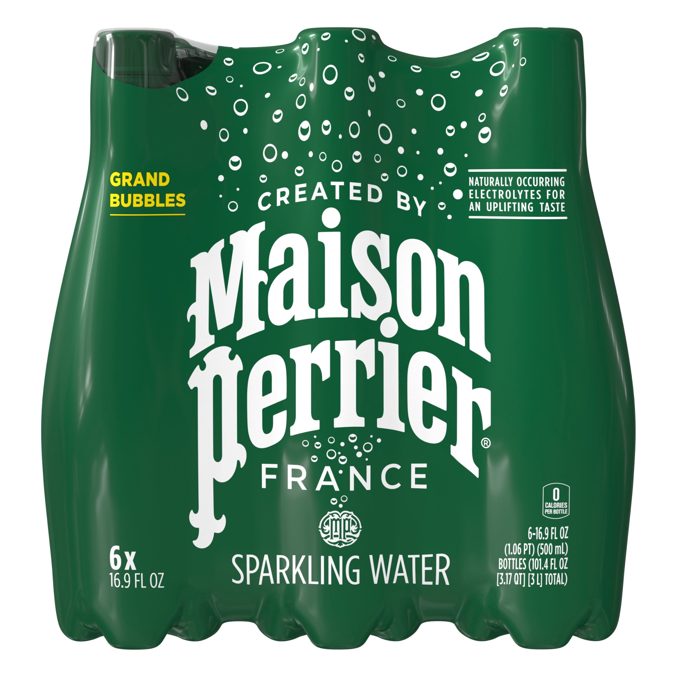 (2 pack) Maison Perrier Ultimate Sparkling Water,  16.9 fl oz, 6 Pack Bottles