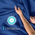 thumbnail image 2 of Juego De Sábanas Sognare Softy Extra Suaves Color Azul, 2 of 7