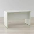 thumbnail image 6 of Home Office Furniture Pvc Laminate Sira 47" Manufactured Wood Desk, 6 of 7