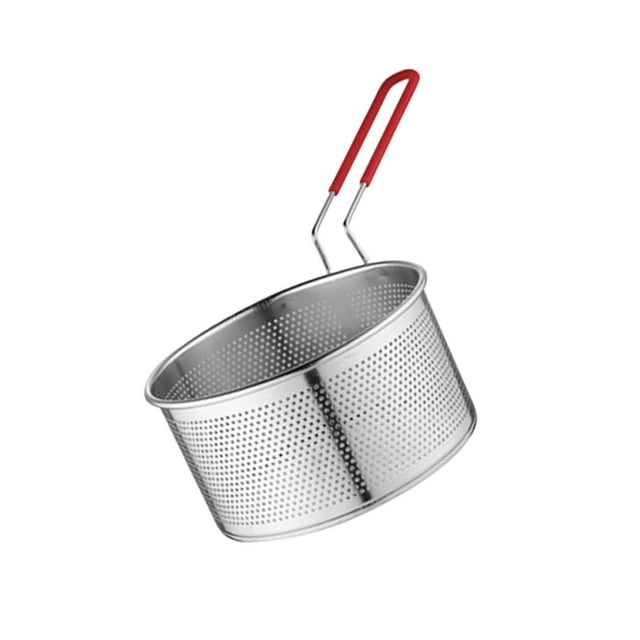 Fryer Basket Kitchen Tool Mesh Basket Colander for Restaurant Mesh Basket Kitchen Cooking M