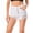 White, variant on Tqcoqu Women's High Waist Ripped Hole Short Jeans Washed Distressed Casual Denim Shorts,Black,Women's S-XXL