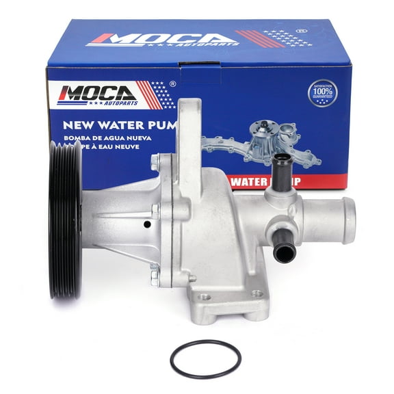 MOCA AUTOPARTS 130-3110 Water Pump Fit for 2011-2015 Chevrolet Spark L4 1.2L w/ 4 Rib Belt