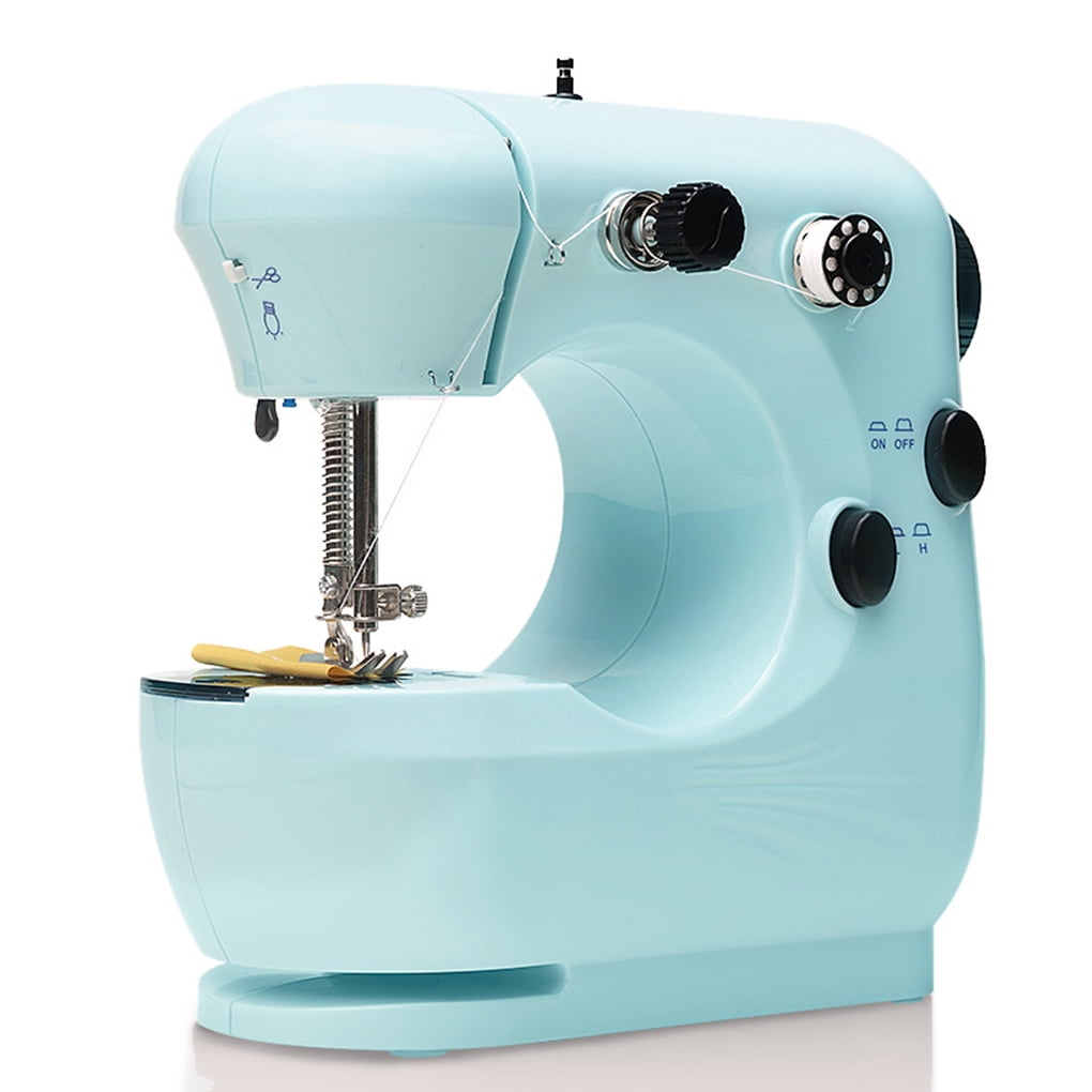 Jeteven Mini Electric Sewing Machine Handheld Household Sewing Machine Porta... 