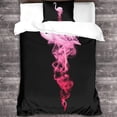 thumbnail image 1 of D pour Garçons Filles avec Housse de Couette Flamants Roses, Rose, Animal, Pièces, Simple, 1 of 5