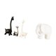 thumbnail image 5 of Estatua de alce y ciervo,Estatua de jirafa de cerámica,adorno moderno para decoración del hogar,Figura de elefante,Estatua de elefante,figura decorativa de Feng Shui para el hogar,Figura, 5 of 8