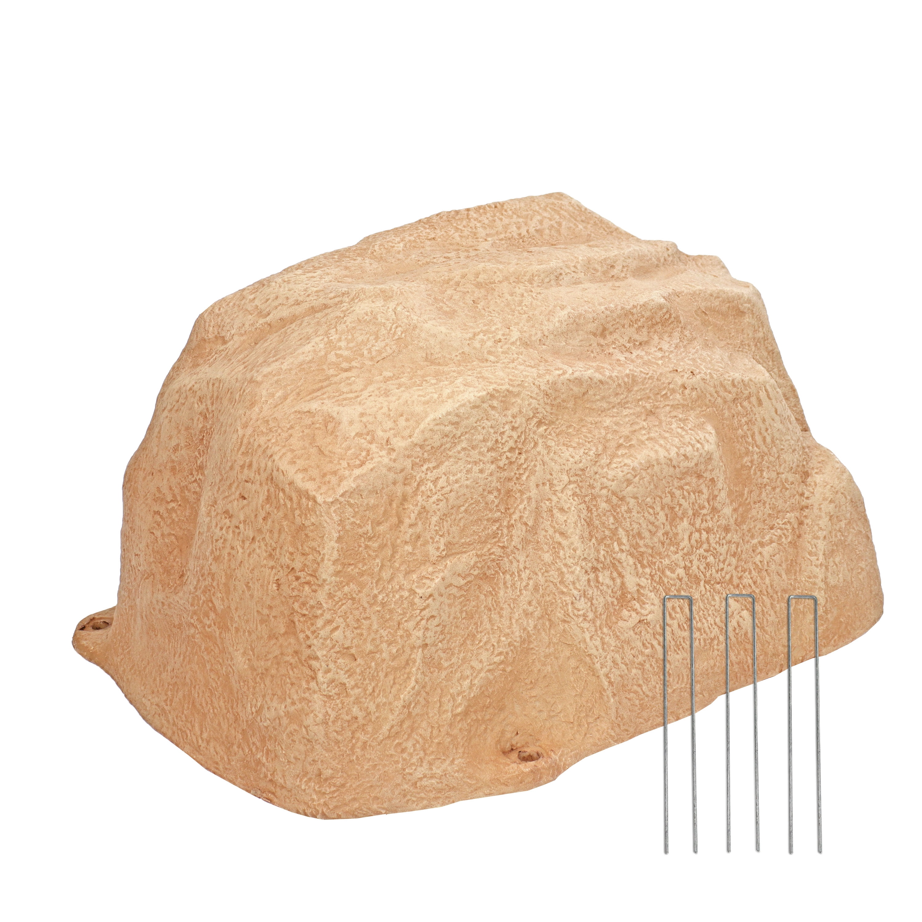Septic Cover Rocks Sunnydaze Outdoor Low-Profile Polyresin Landscape Rock Septic Cover ...