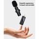 thumbnail image 4 of Mini Solapa Micrófono, Sonido Transparente De Reducción De Ruido De Micrófono Lavalier BT 5.1 Para Transmisión En Vivo Para Grabación De Karaoke, 4 of 7