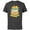 Charcoal, variant on Mandalorian Grogu Happy Frogs It’s My Birthday! - Short Sleeve Cotton T-Shirt for Adults - Customized-Natural