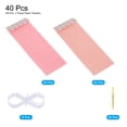 thumbnail image 3 of 40Pcs Peach Pink,Light Pink Tassel Garland Banner w Rope for Wedding Birthday Party Decoration, 3 of 7