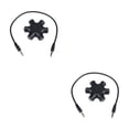 thumbnail image 3 of Wisewang 3.5mm Audio Splitter Headset Accessory Professional Stable Small Size Earphone Adapter Connector Device Adapting Tools black 2Set, 3 of 6
