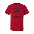 thumbnail image 2 of Parks and Recreations Give Me All The Bacon and Eggs Pop Men's Graphic T-Shirt, Red, 2XL, 2 of 3