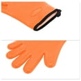 thumbnail image 3 of Unique Bargains 1 Pc Comfortable Oven Mitts for Kitchen Orange, 3 of 5