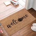 thumbnail image 2 of Fall Coir Doormat Welcome Pumpkins Door Mat Non Farmhouse Floor Mats Autumn Decorative Entrance Door Rugs For Halloween Thanksgiving Indoor Outdoor Bathroom Porch Decor Carpet, 2 of 7