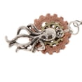thumbnail image 4 of Pendiente de de Pulpo Gótico Steampunk Pendiente de Gancho Pendientes de Oreja Joyas, 4 of 9