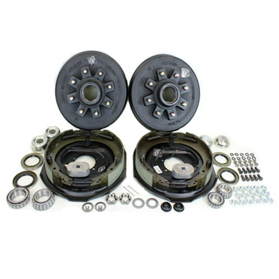 SOUTHWEST WHEEL 7,000 lbs. 9/16" Studs Trailer Axle Electric Brake Kit