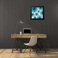 thumbnail image 4 of Grey, Jace 20x20 Black Modern Framed Museum Art Print Titled - Peacock Circles, 4 of 5