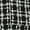 Black, variant on INSPIRE CHIC Women's Button V Neck Plaid Tweed High Waist Office Overall Dress